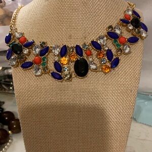 Elegant  Talbots Multicolor Statement Necklace